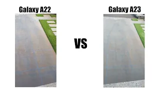 Galaxy A23 vs Galaxy A22 Camera test