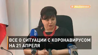 Все о ситуации с коронавирусом на 21 апреля