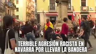 Un cubano con dos pelotas y una bandera española planta cara y acojona a toda la banda proetarra