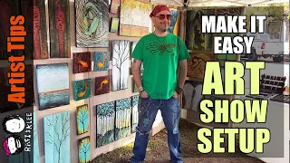 Make Your Art SHow Set Up Easy