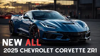 Chevy Leaks Big Secret: 2025 Chevrolet Corvette ZR1 with Crazy Power!