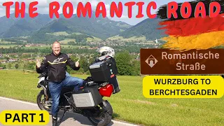 MOTORCYCLING THE ROMANTIC ROAD | PART 1 | Romantische Straße