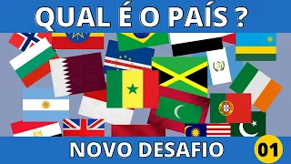 QUAL É O PAÍS? Descubra o País Através das Letras Embaralhadas | VEJA O PRIMEIRO COMENTÁRIO