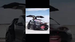 Arrastró un avión!!! 😱🤯✈️ #autos #autosdeportivos #coches #tesla