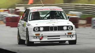 BMW M3 E30 Rally Gr. A EPIC Intake/ITBs Sound! Accelerations, Fly Bys & Starts