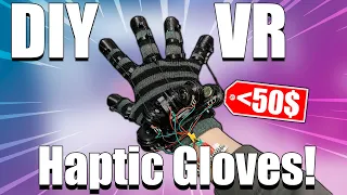 Making DIY VR Gloves For Less Than 50$!