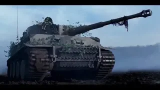 FURY Sherman v Tiger - Tiger Tank Lalo Schifrin MUSIC ONLY Stereo HiQ JARichardsFilm 720p