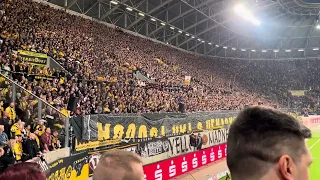 Dynamo Dresden gegen Wismut Aue - Fußball ist das Leben, K-Block 24.09.2023