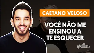 VOCÊ NÃO ME ENSINOU A TE ESQUECER - Caetano Veloso (aula completa) | Como tocar no violão