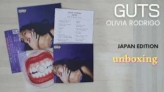 [UNBOXING] Olivia Rodrigo - GUTS (Japan Edition)