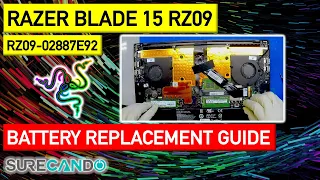 Razer Blade Laptop Advanced Battery Replacement Guide RZ09-02887E92