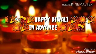 Wish🎉🎊 you a Happy diwali 2017 🎊||2017 diwali advance wishes ||diwali 2017 whatsapp status