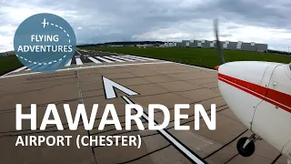 [4K, ATC] Landing at Hawarden (Chester) from Caernarfon