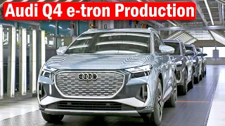 2021 Audi Q4 e-tron Production Zwickau Volkswagen plant // German Factory