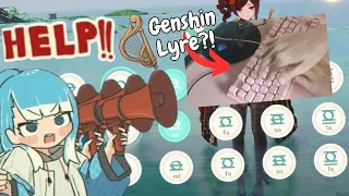 HELP!! KOBO KANAERU SONG BUT IN GENSHIN LYRE?!! ( Genshin Impact Windsong Lyre Cover)