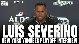 Luis Severino Reacts to New York Yankees vs. Cleveland ALDS Series & Impressions of Cleveland Lineup