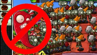 Column like u See Em WITHOUT Jalapenos | MINIGAMES | Plants vs Zombies