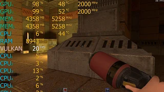 Quake 2 RTX Remaster - Titan X Pascal SLI with RTX on