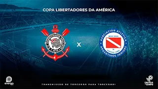 ARGENTINO JR X CORINTHIANS  - 23/04/2024 - COPA SUL-AMERICANA  - AO VIVO