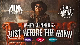 Whey Jennings "Just Before the Dawn" interview with Aim Country Music Television