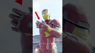 His Suit AI, Vibranium Shield Cap hidden things #shorts #actionweb