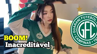 E AGORA?! Cantora de K-Pop e 3 mil peças vendidas: como camisa antiga do Guarani virou febre na Core