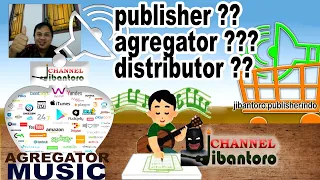 apa itu publisher, agregator, distributor musik & perbedaannya di industri musik bagi penulis lagu