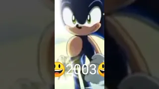 Evolution of sonic the hedgeog