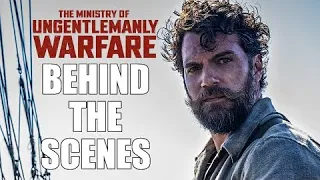 Come Behind the Scenes of 'The Ministry of Ungentlemanly Warfare' Henry Cavill, Alan Ritchson