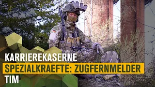 Zugfernmelder Tim | KarriereKaserne Spezialkräfte