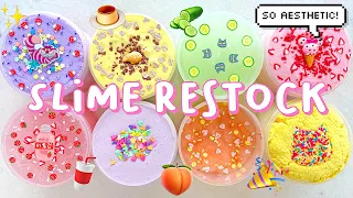 SLIME RESTOCK: CUTE & AESTHETIC SLIMES 💖 FLOATS, CLOUD, & HYBRID TEXTURES! July 25th