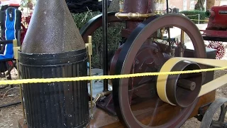 1907 2 HP Fairbanks-Morse Type-2 Verticle Powering A Supercharger