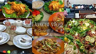 Dawat Vlog | My First Dawat Vlog | Beef Biryani,Kabab,Shanwari Karahi,Chicken Roast,custard,Raita