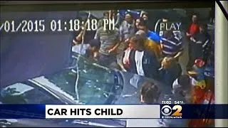 Good Samaritans Rush To Help Child Trapped Under Car