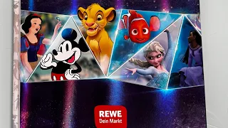 REWE Disney 100 Jahren Stickertüten auspacken