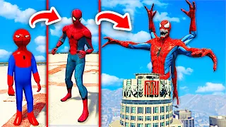 SPIDERMAN UPGRADEN Naar GOD SPIDERMAN In GTA 5! (Mods)