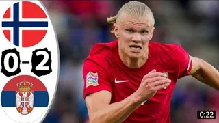 Norway vs Serbia (0-2) with Haaland Highlights 2022