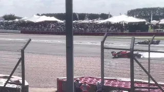 Lewis Hamilton crash with Max Verstappen British GP 2021 Copse Corner 51g