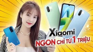 Top điện thoại giá rẻ Xiaomi chỉ từ 1 triệu chơi game mượt, pin trâu| dReviews