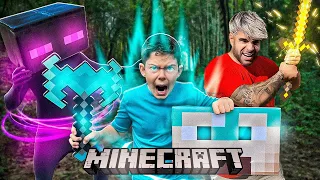 MINECRAFT en LA VIDA REAL!! * EL HACHA SE APODERA DE ARES *  Capítulo -6