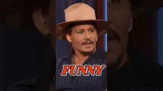 Johnny Depp FUNNY Moments On Jimmy Kimmel! #shorts #JohnnyDepp #JohnnyDeppFans