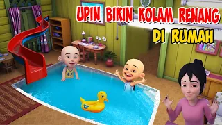 Upin ipin Bikin Kolam Renang di Dalam Rumah , ipin senang ! GTA Lucu