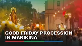 Good Friday procession in Marikina