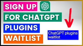 How To Sign Up For ChatGPT Plugins Waitlist?