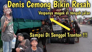 DENIS CEMONG BIKIN RESAH VESPANYA MOGOK DI TENGAH JALAN BIKIN MACET