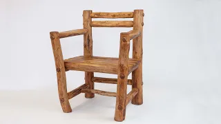 rustic chair / uudopuu / roigasmööbel tool