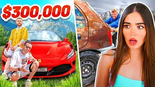 Rose Reacts to SIDEMEN $300,000 VS $300 ROAD TRIP (EUROPE EDITION)!