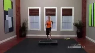 Step aerobics workout routine with Jenni - 30 Minutes