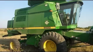 Отзыв о комбайне из США  - John Deere 9500 (1997 г) + уборка подсолнуха