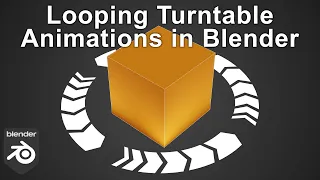 Create a Looping Turntable Animation in Blender